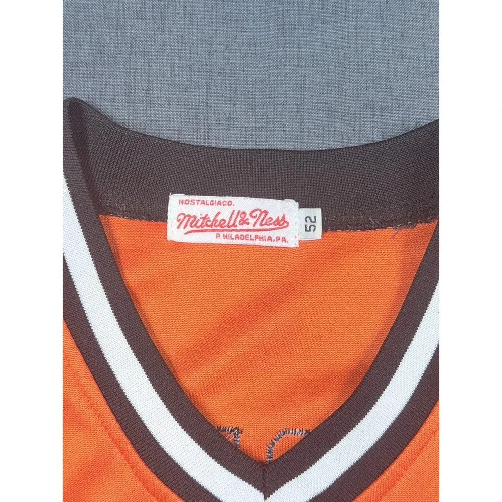 Mitchell‎ & Ness Orioles Eddie Murray 33 1989 Jersey Orange Size 52 MLB